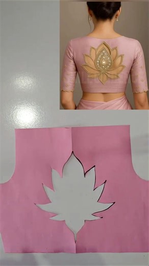 Latest blouse back design #blouse #tailoring #fashion #saree