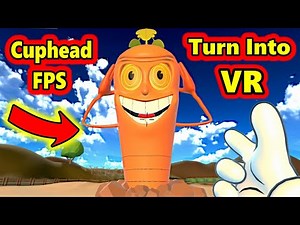 Cuphead But… It’s a VR Game (First Person Shooter)