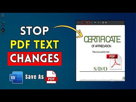 Convert Word to PDF without Changing Font / Word to PDF Formatting Issue