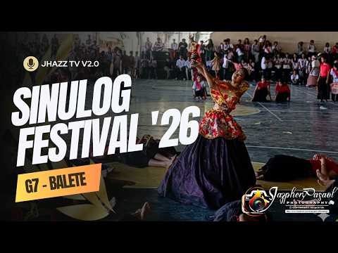 Grade 7 - BALETE | SY 2025-2026 "SINULOG FESTIVAL" Performance | Jhazz Tv