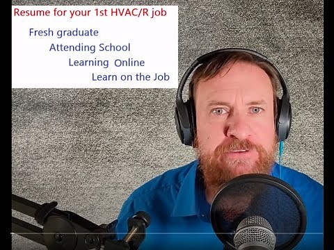 1st HVAC job part1 Resume