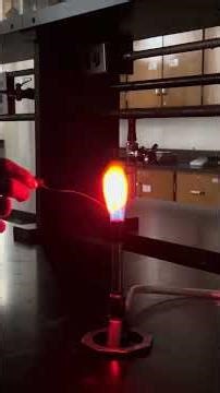 Flame Tests #science #chemicalreaction