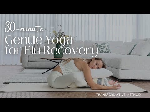 30-Minute Gentle Yoga for Flu Recovery | Boost Energy & Heal Naturally When You’re Under the Weather