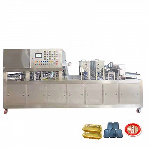 [Hot Item] Automatic Food Vacuum Packaging Machine Food Vegetables Meat Seafood Tray Heat Sealer