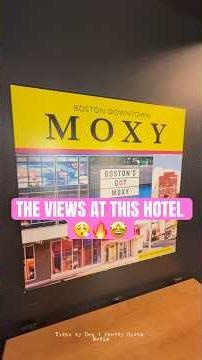 Moxy in DTW Boston was everything for thr #BostonCeltics game! #Moxy #Marriott #Travel #Boston