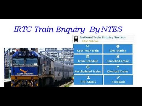 IRCTC Train Enquiry by National Train Enquiry System-|NTES| Rail Enquiry| Train Enquiry