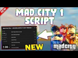 *New* Mad City Chapter 1 SCRIPT 2025 Workink 100%
