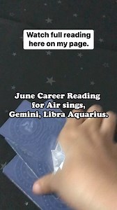 3.3K views · 81 reactions | June Career Reading for Air signs, Gemini ♊️, Libra ♎️, Aquarius ♒️ #fbreels #tarotreading #June2024 #careeropportunities #airsigns | Star M | Facebook