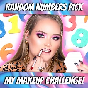 Random Numbers Pick My Makeup Challenge｜NikkieTutorials