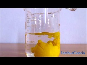 Precipitación de Ioduro de plomo (II)