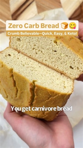 182K views · 430 reactions | Zero Carb Bread  Bake the...