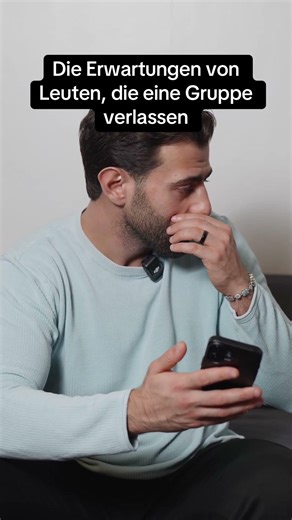 Wenn jemand die WhatsApp-Gruppe verlässt