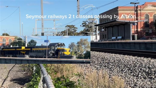 @Trainspotterguy @Blokies trains @mw.photography @marcistrainsandstuff @VicRail🚂🔛🔝 @Victorian Railway @TrainFanSeth24 I was so excited