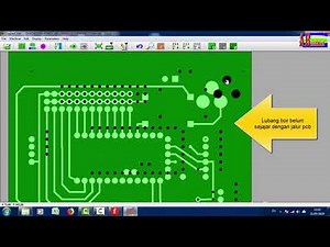 Membuat File Gcode dari gambar PCB dengan CopperCam dan Fritzing.