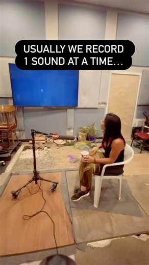 Usually, we record one sound at a time… but this time, I challenged myself to do 4 in one take 👀🎧 That’s the fun (and chaos 😅) of being a Foley Artist - syncing every tiny movement to bring scenes to life. Can you guess which sound was the hardest to nail?👇 #FoleyArtist #SoundDesign #BehindTheScenes #LearnFoley #FilmIndustry #SoundDesigners #FilmmakerLife #SoundForFilm #MovieSound #ReelFoleySound #StudioLife #FilmMakingMagic #HollywoodSound #UniqueJobs #FilmmakersWorld #MovieMagic #FilmPostP