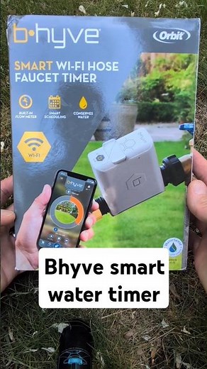 Installing the B-Hyve smart water timer! Remote watering ✅ for the hot days of summer in NJ #garden