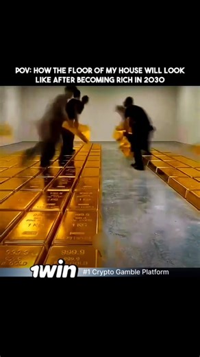 Tech || Science Facts || How it works on Instagram: "Walking on solid gold sounds unreal, but this image shows what extreme luxury and engineering look like when wealth meets structure. The floor is constructed entirely from stacked, precision-cast gold bars, each marked with 999.9 purity and standardized weight, arranged in a perfectly aligned grid. Beyond the visual impact, such a setup would require immense load-bearing planning, reinforced foundations, and exact distribution of weight, since