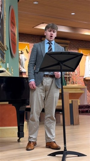 Meet Alex, our School Captain for the academic year 2025–2026... Alex joined The Oratory School in Year 9 from Christ Church Cathedral School on an #OratoryMusic Scholarship. Alex wanted to find a school that equalled the warm and nurturing ethos of CCCS and develop the musical foundations that had already been laid – The Oratory has been the perfect match. Alex has entertained us all at our monthly music recitals both with his amazing voice and playing the trombone. Alex has found that these re