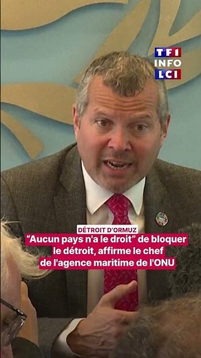No country has the right to block the strait, says the head of the UN maritime agency | LCI