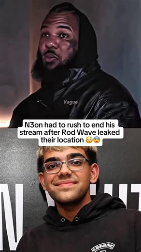 Vague on Instagram: "Rod Wave leaks N3on’s address 😨💔 Influencers often keep their locations private to protect their personal safety and maintain boundaries between their public and private lives. Sharing real-time locations can increase the risk of stalking, harassment, or unwanted encounters, especially given their large and sometimes unpredictable audiences. Privacy also helps protect family members and friends who did not choose public exposure. By limiting location details, influencers r
