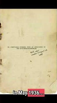 The 1936 Paper That Created Computers
