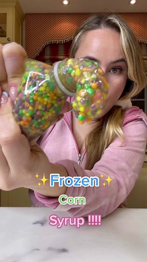 Frozen Corn Syrup with Nerds Mukbang ASMR | Satisfying Treat