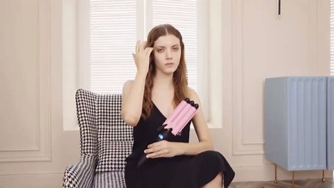 3 Barrel Curling Iron Hair Crimper: Birthday Gifts for Women Aleath Dual Voltage Adjustable Temperature Three Barrels Hair Waver - Ceramic 1 inch Curler Wand