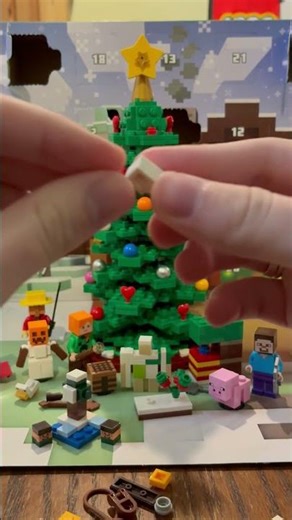 Lego Minecraft Advent Calendar - Day 8 - THEY TURNED MY CAT INTO LEGO MINECRAFT HELP!