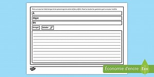 Ecriture créative courte : envoyer un courrier électronique à un personnage