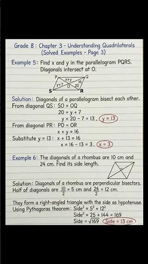 Understanding Quadrilaterals | Class 8 Maths | Chapter-3 Understanding Quadrilaterals #Quadrilateral