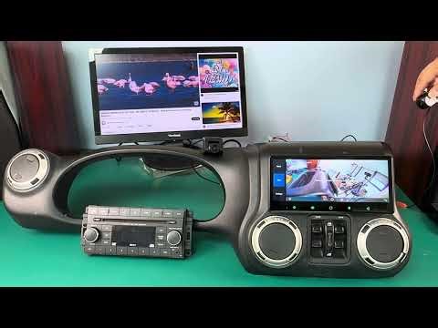 Joying 8.9" Jeep Wrangler JK Head Unit Android 13 Apple Carplay Radio