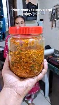 Authentic Village Style Thecha | Ginger Chilli Garlic Pickle | Kuchha #picklerecipe