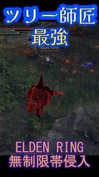 エルデンリング 地獄の侵入 ツリー師匠最強！ ELDEN RINGDLC #elden #eldenringdlc #ダクソ3