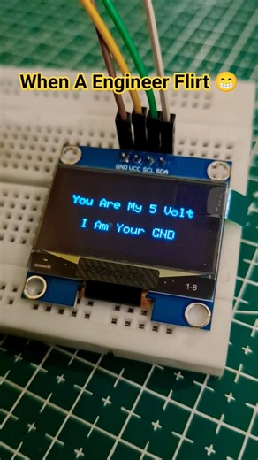 OLED...🫠 #iot #oleddisplay #esp32project