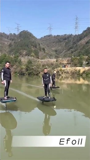 Electric Surfing Hydrofoil Surfboard with Detachable Handlebars (ODM/OEM)