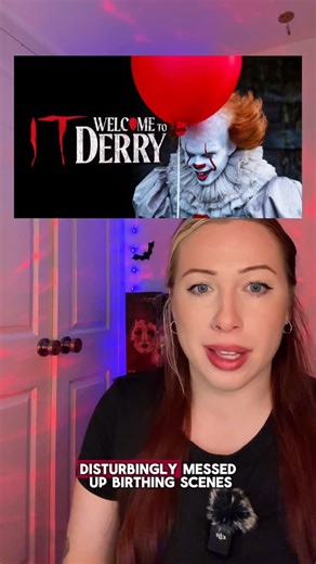 Rae Spirits on Instagram: "The CRAZIEST birth scenes in horror 🤰🏻 Have you watched IT: Welcome to Derry yet?! 🎈 follow @rae_spirits for more horror content! • • • #horror #movies #moviescenes #itwelcometoderry #creepy"