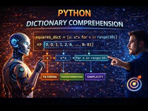 ## 🎯 Python Dictionary Comprehension Explained 🔥 | Write Smarter & Cleaner Code @dc_1136