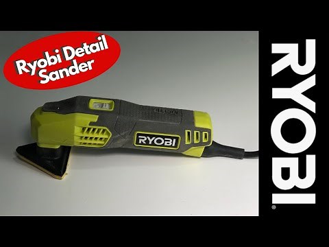 Ryobi Detail Sander Features and Product Review