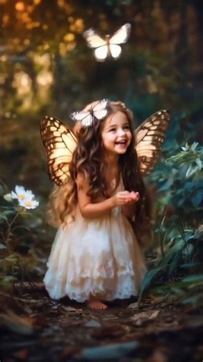 Magical Fairy on a Swing ✨ Enchanted Forest Fantasy Art