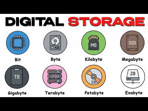 Every Type of Digital Storage Unit Explained Clearly in 10 Minutes!