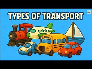 Learn Types of Transport for Kids | Easy Learning with Pictures | Bright Bunnies #kidslearning