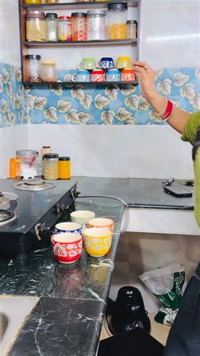 Shristyayush Singh on Instagram: "Beautiful colourful cup set lene k liye follow karke PP ya DM likhe #reels #gethypd #hypdsquad @meeshoapp"