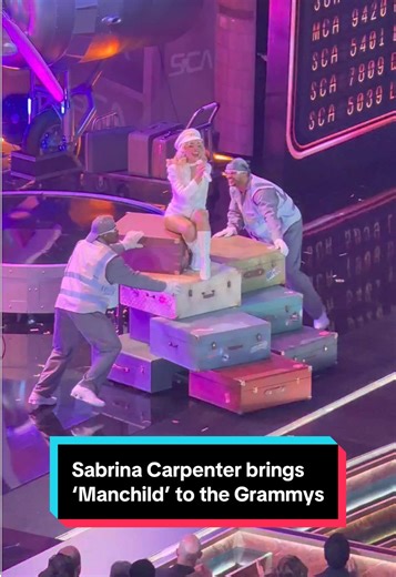 Sabrina Carpenter's 'Manchild' Performance at the Grammys