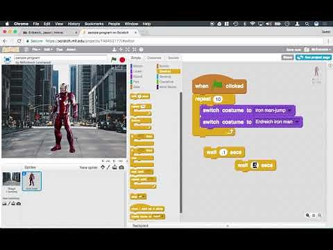 How to use Control and Sensing Code Blocks in the Scratch Programming Language