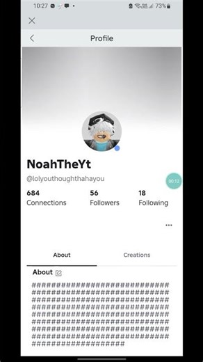 Roblox account reveal