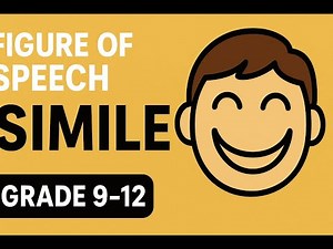 SIMILE Explained in 5 Minutes | Poetic Device for Class 9–12 | Easiest Examples Ever!