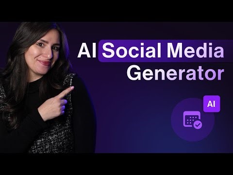How to Generate and Automate Your Social Media Accounts with AI