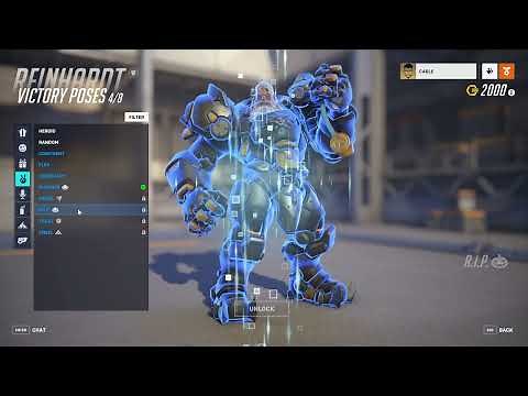 Overwatch 2 Reinhardt All Skins and Stuff