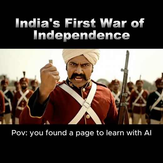 1857: The Bullet That Started a Revolution #history #ai #india