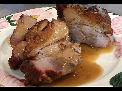Slow-Cook Pork Ribs in Apple juice
